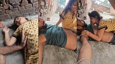 Bhojpuri Village Bhabhi Devar Open Romance Roof